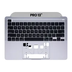 Top Case With Keyboard MacBook Pro 13" A2289 (2020) (US Keyboard) (Used OEM Pull: Grade New) (Space Gray)