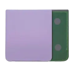 Bottom Back Cover Glass For Samsung Galaxy Z Flip 4 (Service Pack) (Bora Purple)