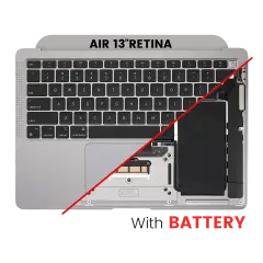 Top Case Assembly With Battery And Keyboard For MacBook Air 13" A2337 (2020)  (Space Gray) (US Keyboard)