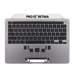 Top Case Assembly With Battery And Keyboard MacBook Pro 13" A2289 (2020) (US Keyboard) (Used OEM Pull: Grade B/C) (Space Gray)