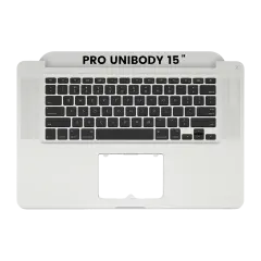 Top Case With Keyboard For MacBook Pro 15" A1286 (2010-2012) (US English) (Used OEM Pull: Grade New)
