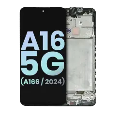 OLED Assembly With Frame For Samsung Galaxy A16 5G (A166U / 2024) (US Version) (Service Pack) (All Colors)