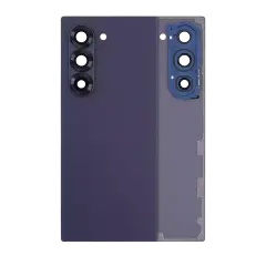 Back Cover Glass With Camera Lens For Samsung Galaxy Z Fold 6 5G (Service Pack) (Navy)