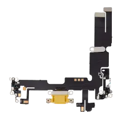 Charging Port Flex Cable For iPhone 14 Plus (Aftermarket Plus) (Yellow)