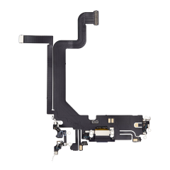 Charging Port Flex Cable For iPhone 14 Pro Max (Aftermarket Plus) (Deep Purple)