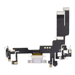 Charging Port Flex Cable For iPhone 14 (Aftermarket Plus) (Purple)