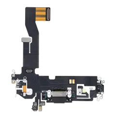 Charging Port Flex Cable For iPhone 12 / 12 Pro (Aftermarket Plus) (Graphite)