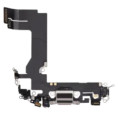 Charging Port Flex Cable For iPhone 13 Mini (Used OEM Pull) (Pink)