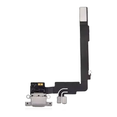 Charging Port Flex Cable For iPhone 16 Pro Max (Premium) (White Titanium)