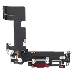 Charging Port Flex Cable For iPhone 13 (Used OEM Pull) (Red)