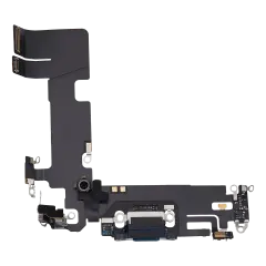 Charging Port Flex Cable For iPhone 13 (Used OEM Pull) (Midnight)