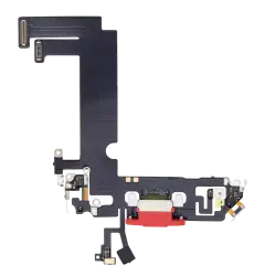 Charging Port Flex Cable For iPhone 12 Mini (Used OEM Pull) (Red)