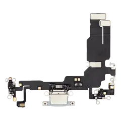 Charging Port Flex Cable For iPhone 15 (Premium) (Blue)
