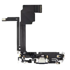 Charging Port Flex Cable For iPhone 15 Pro Max (Premium) (Blue Titanium)