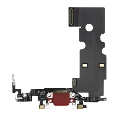 Charging Port Flex Cable For iPhone SE (2022) (Premium) (Red)