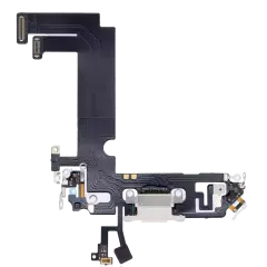 Charging Port Flex Cable For iPhone 12 Mini (Premium) (White)