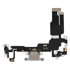 Charging Port Flex Cable For iPhone 15 (Aftermarket Plus) (Blue)