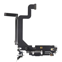 Charging Port Flex Cable For iPhone 14 Pro Max (Used OEM Pull) (Deep Purple)