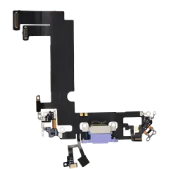Charging Port Flex Cable For iPhone 12 Mini (Premium) (Purple)