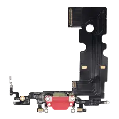 Charging Port Flex Cable For iPhone SE (2020) (Aftermarket Plus) (Red)