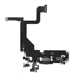 Charging Port Flex Cable For iPhone 13 Pro (Premium) (Alpine Green)