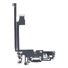 Charging Port Flex Cable For iPhone 12 Pro Max (Aftermarket Plus) (Pacific Blue)