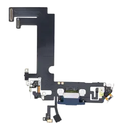 Charging Port Flex Cable For iPhone 12 Mini (Aftermarket Plus) (Blue)