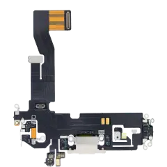 Charging Port Flex Cable For iPhone 12 / 12 Pro (Aftermarket Plus) (Silver)