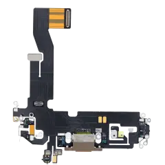 Charging Port Flex Cable For iPhone 12 Pro (Aftermarket Plus) (Gold)