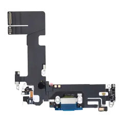 Charging Port Flex Cable For iPhone 13 (Premium) (Blue)