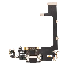 Charging Port Flex Cable With Board For iPhone 11 Pro (Aftermarket Plus) (Space Gray)