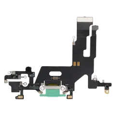 Charging Port Flex Cable For iPhone 11 (Aftermarket Plus) (Green)