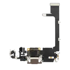 Charging Port Flex Cable With Board For iPhone 11 Pro (Premium) (Gold)