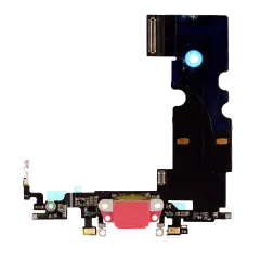 Charging Port Flex Cable For iPhone 8 (Premium) (Red)