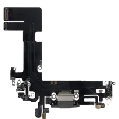 Charging Port Flex Cable For iPhone 13 (Aftermarket Plus) (Midnight)