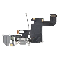 Charging Port Flex Cable For iPhone 6 (Premium) (Space Gray)