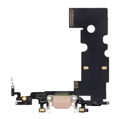 Charging Port Flex Cable For iPhone 8  (Aftermarket) (Gold)