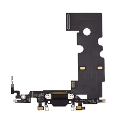 Charging Port Flex Cable For iPhone 8 (Aftermarket) (Space Gray)