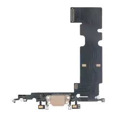 Charging Port Flex Cable For iPhone 8 Plus (Premium) (Gold)