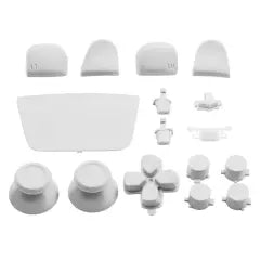 Controller Button Sets For PlayStation 5 (16 Piece Set) (White)