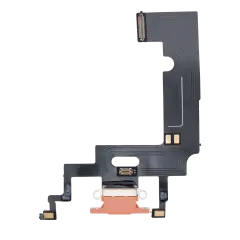 Charging Port Flex Cable For iPhone XR (Aftermarket) (Coral)