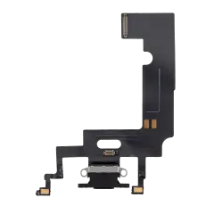 Charging Port Flex Cable For iPhone XR (Aftermarket) (Black)