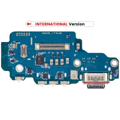 Charging Port Board With Sim Card Reader For Samsung Galaxy S25 Ultra 5G (S938R) (International Version) (Premium)