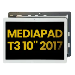 LCD Assembly Without Frame For Huawei MediaPad T3 10" 2017 (Refurbished) (White)