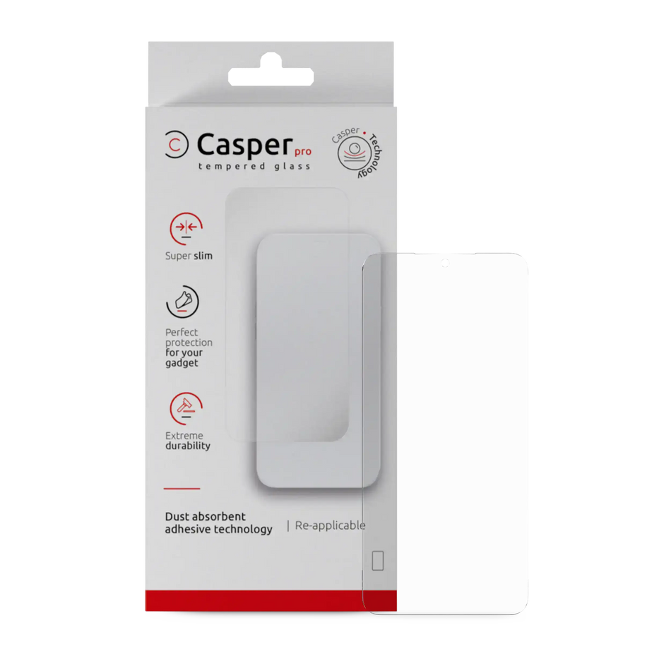 Casper Pro Tempered Glass Compatible For Motorola Moto G Power (XT2515 / 2025) (Retail Pack) (Clear)