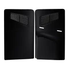 Console Shell For PlayStation 5 Slim (Black) (2 Piece Set)