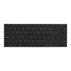 Keyboard W/ Backlight & Screws For MacBook  12" A1534 (2016-2017) (UK English)