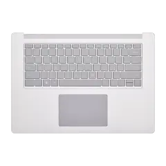 Top Case With Keyboard For Microsoft Surface Laptop 3 15" (1872 / 1873) (Silver)