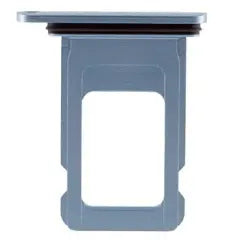 SIM Card Tray For iPhone XR (Service Pack) (Blue)