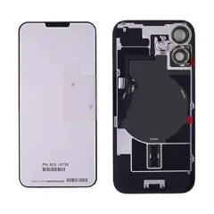 Back Glass w/ MagSafe Magnet & NFC & Flashlight Flex For iPhone 16 (Genuine OEM) (UK / EU Version) (Ultramarine)